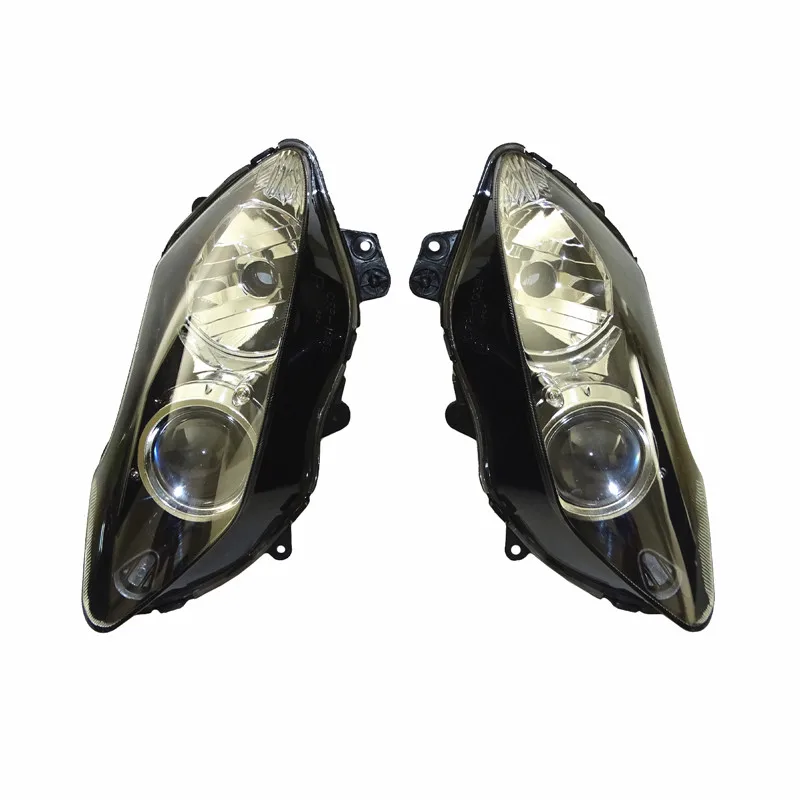 Clear Lens Waase YZF-R1 07-08 передний головной светильник, налобный светильник, лампа в сборе для Yamaha YZF R1 2007 2008 - Цвет: Clear Lens