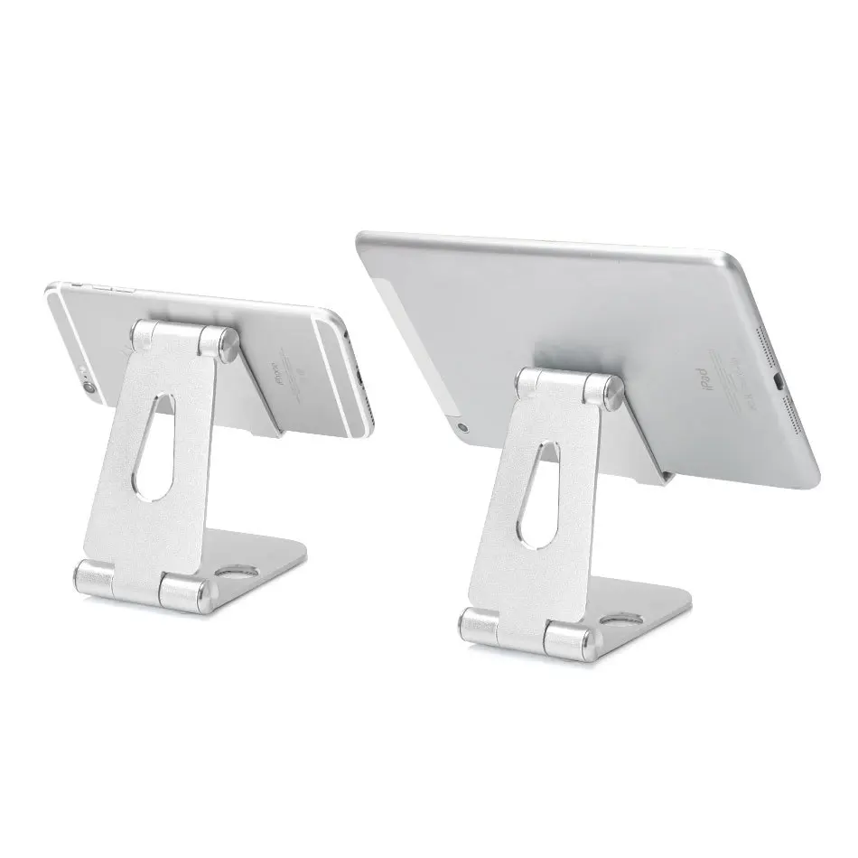 FULAIKATE Universal Aluminium Alloy Folding Stand for iPhone Mobile Phone Metal Holder Charging Dock Braket iPad Tablet PC | Мобильные