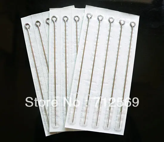 Профессиональный татуировки иглы 11RL 50 шт|tattoo sewing needle|needle for cross stitchneedle threader |