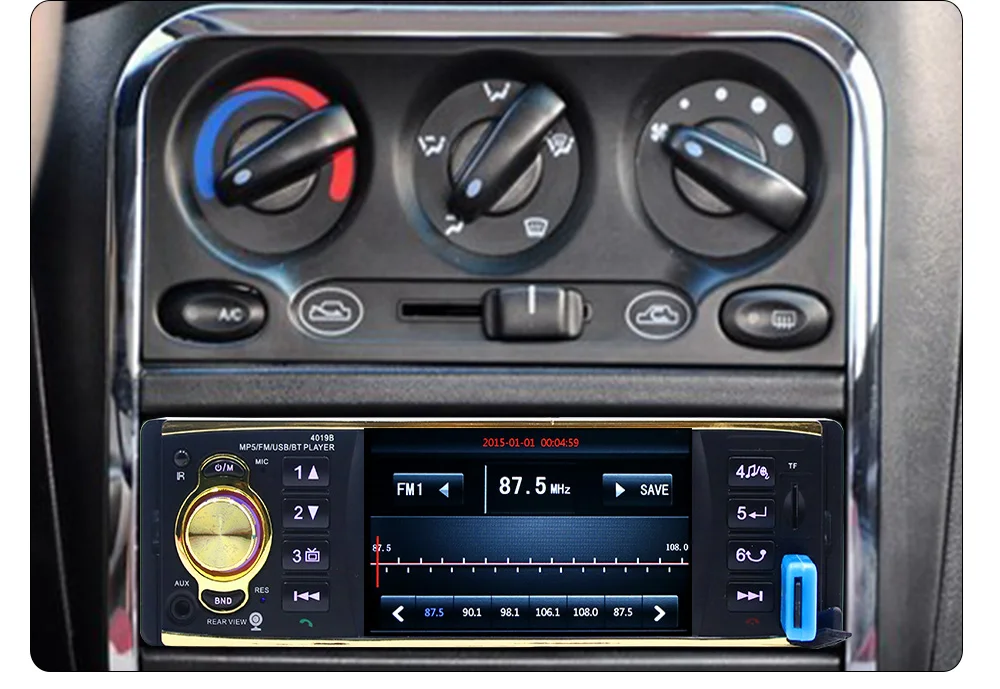 SWM 4," Автомобильная Радио обратная камера Bluetooth лента Авторадио машина радио Coche 1080P HD MP5 плеер радио Para авто стерео