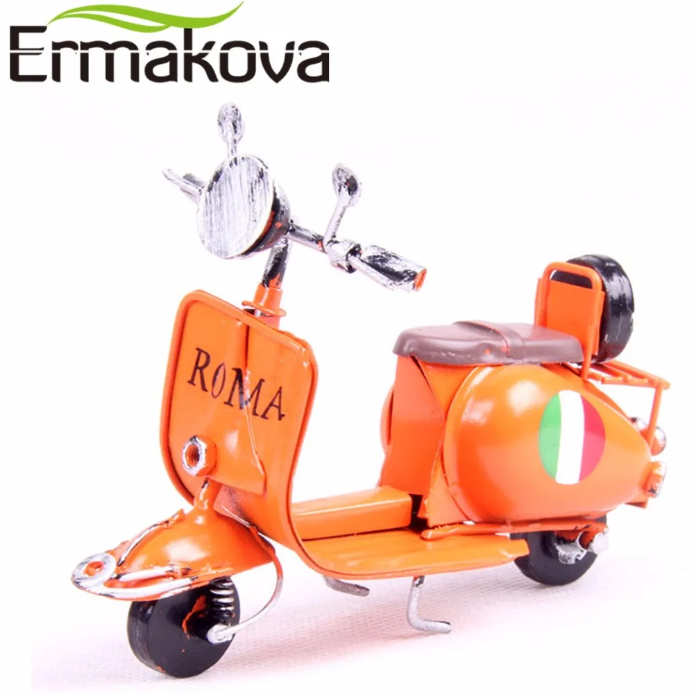 ERMAKOVA 11 см (4 3 &quot) мини металлическая винтажная модель мотоцикла Классическая