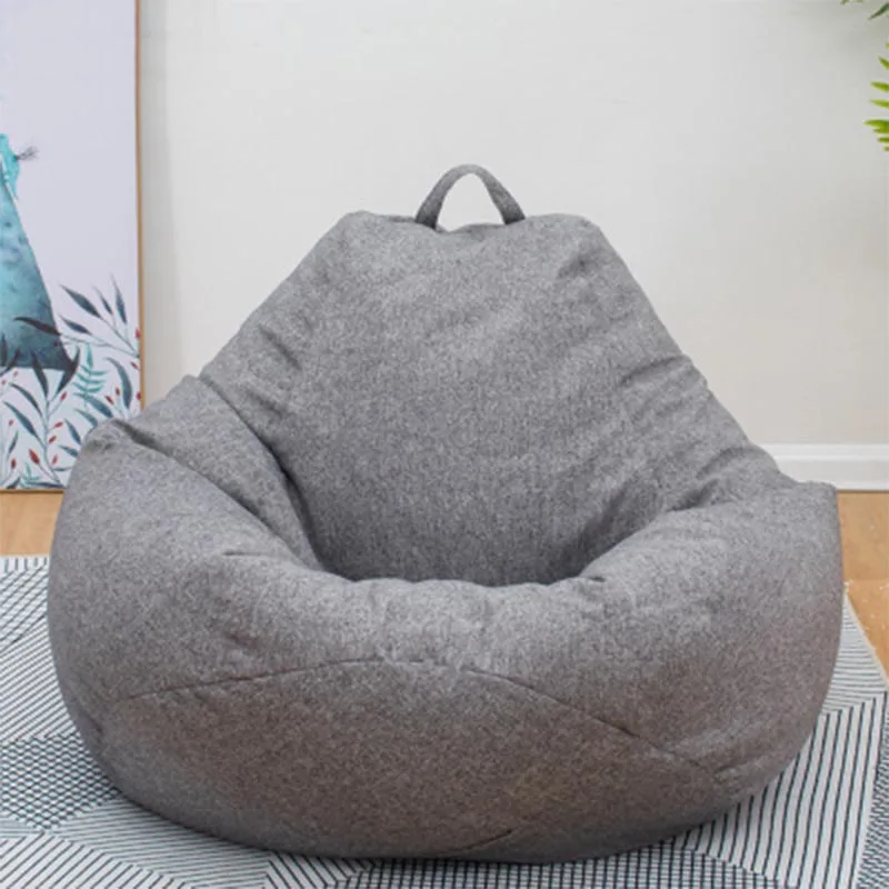 Ленивый мешок Puf Beanbags накладка на стул без наполнителя puff Asiento Pouf диван Cama Divano Poef Bean Boozled Cadeiras Sillones Pufa