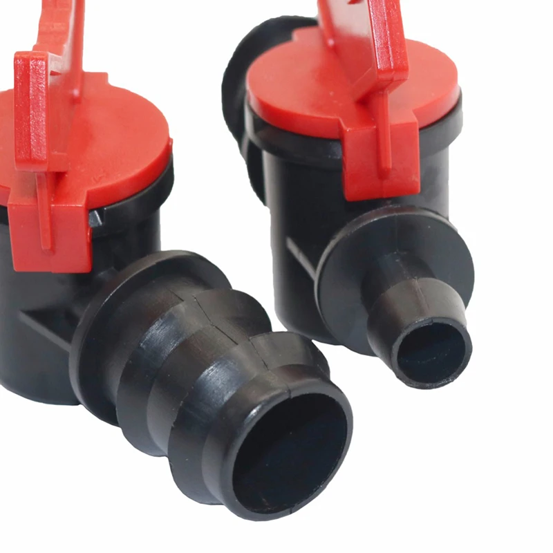 1&quot Flow Control Hose Valve Agriculture Irrigation Drip Pipe Bypass Plastic Garden Tube Switch Accessories 20 Pcs | Дом и сад