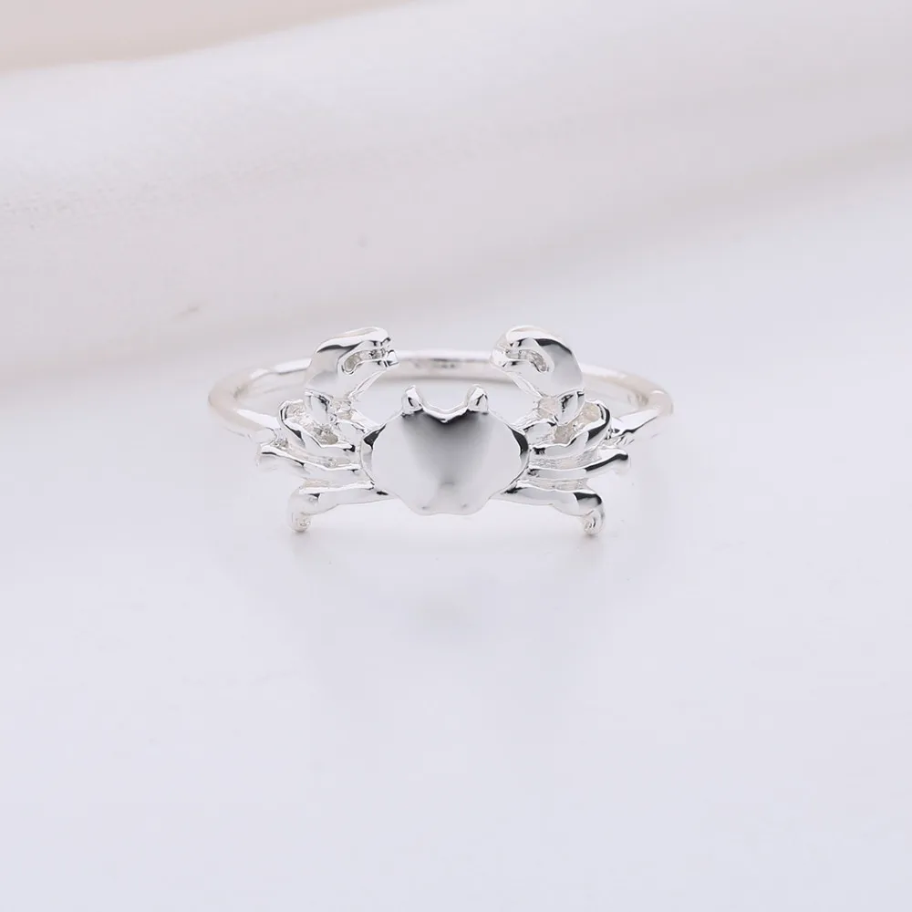 Cxwind кольца в виде краба для женщин и девушек с подвесками животных мерлендского