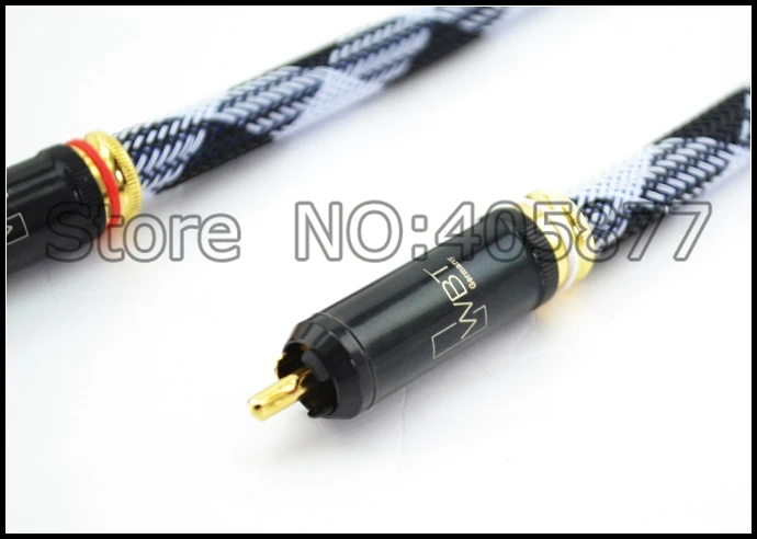 1 м высококачественный кабель из чистой меди для соединения rca аудиофил адаптер