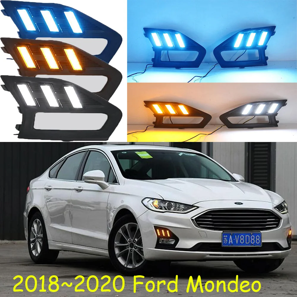 Автомобильный бампер головной светильник для Ford Mondeo Дневной Fusion 2018 ~ 2020y