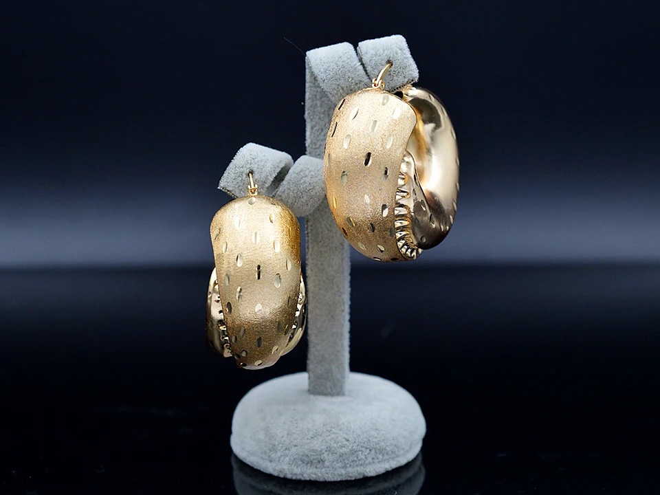 Sunny Jewelry Медные Ювелирные наборы для женщин колье серьги кулон большие круглые Ювелирные наборы для свадебных ювелирных изделий подарки