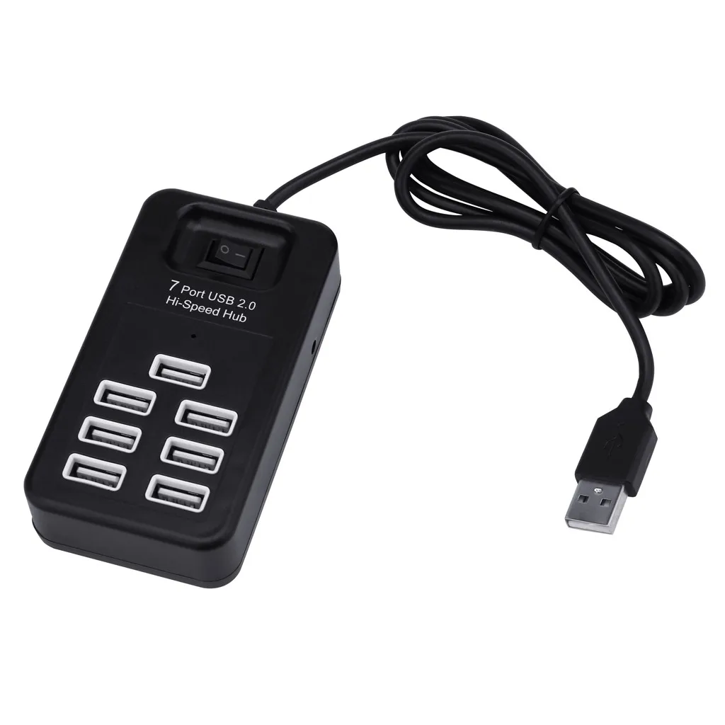 Usb хаб 2 0 4 порта 1 ТБ HDD Multi Hub USB высокоскоростной разветвитель 480 Мбит/с