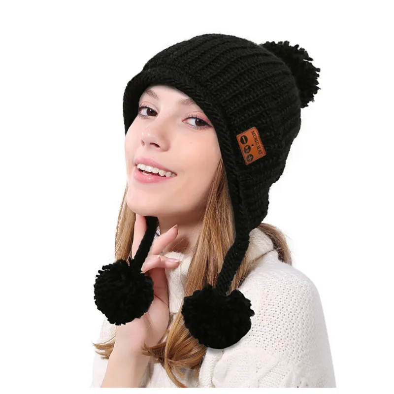 Модная зимняя шапка высокого качества для мужчин и женщин унисекс вязаная шапки