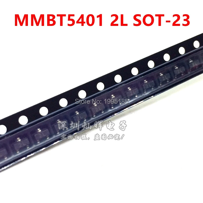 

100 . SMD MMBT5401 2L 0.6A/180 PNP SOT23 mmbt5401lt1