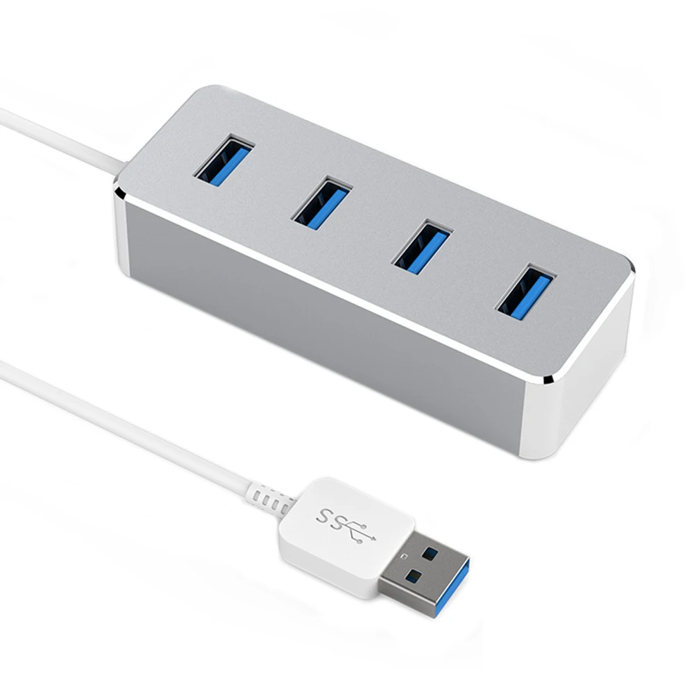 

Maikou USB 3.0 HUB 4 Port Power Supply with DV5V Power Interface for Laptop Tablet Computer USB HUB