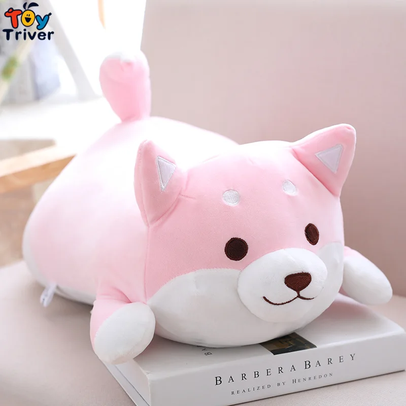 Kawaii Shiba Inu Plush Toy Puppy Stuffed Animal Doll Soft Pillow Cushion Baby Girls Kids Children Cute Birthday Gift Room Decor | Игрушки и