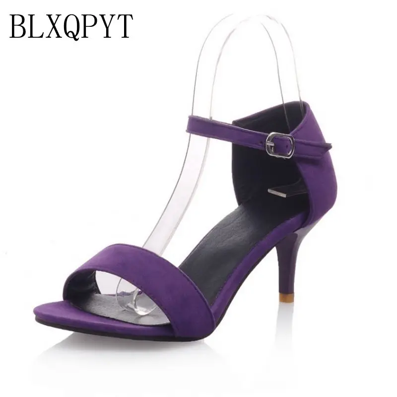 BLXQPYT/обувь; женские босоножки; Летние босоножки на высоком каблуке; sapato feminino; женская обувь для свадебной вечеринки; большие размеры 30-47; 33-3