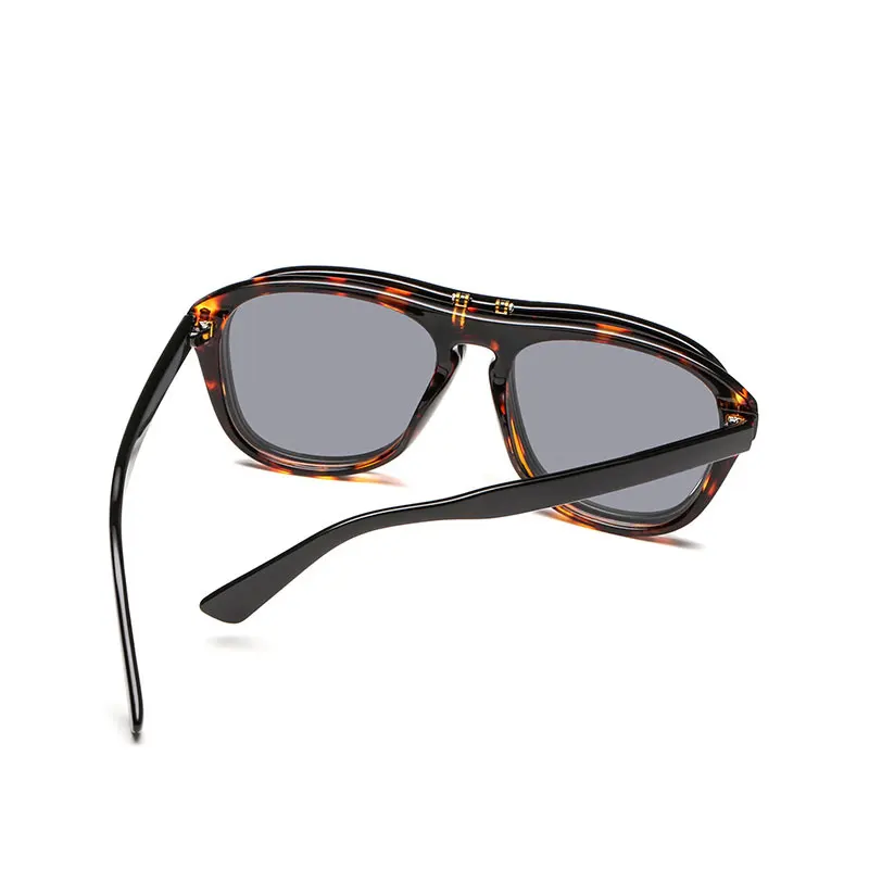 HUHAITANG роскошные квадратные солнцезащитные очки женские складной солнечные для