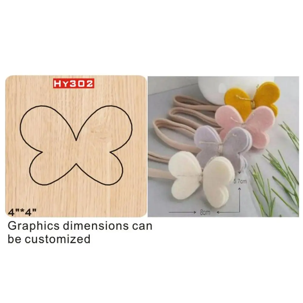 Вырубные штампы с завязанной бабочкой 2019 вырубные и деревянные подходящие для