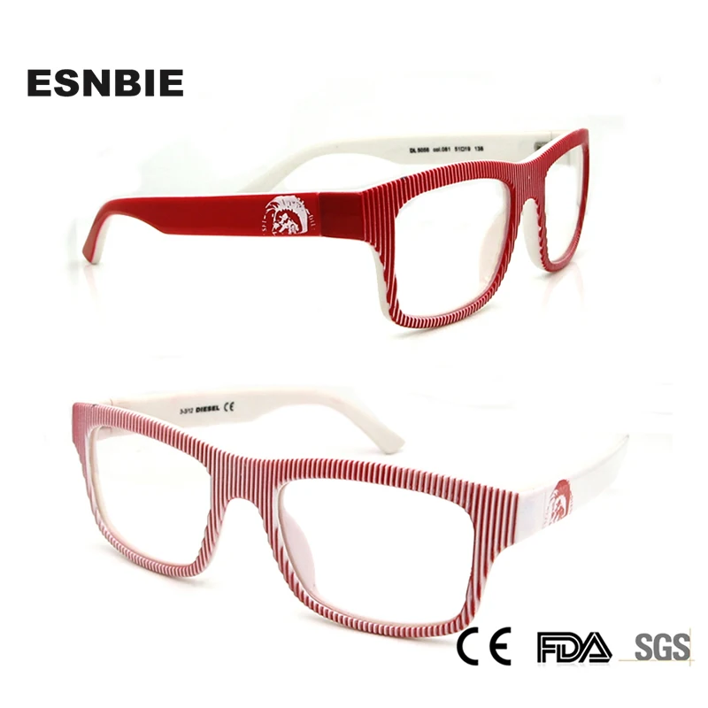 

New Fashion Designer Changeable Frame Color Clear Lens Glasses Unisex Squared Eyeglasses Frames Eyewear Women Men Unisex Glass