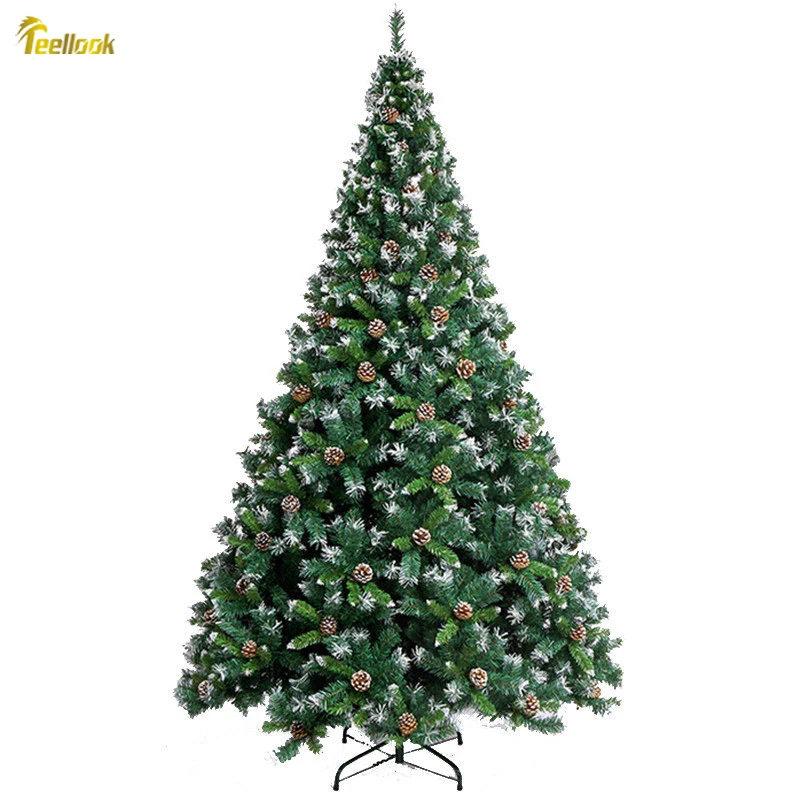 Teellook 2 1 м/2 4 м/3 0 м грязная белая Снежинка Рождественская елка украшение pineal auto mall