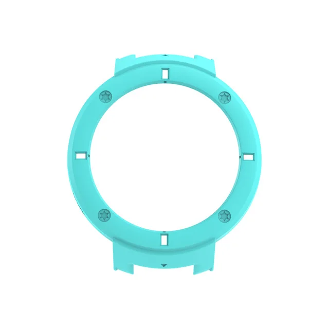 Mintgreen case SIKAI Смарт-часы ремешок для Amazfit Verge силиконовый ремешок сменный Браслет и чехол Защитный ПК Бампер для Xiaomi Huami 3 - Цвет: Mintgreen case