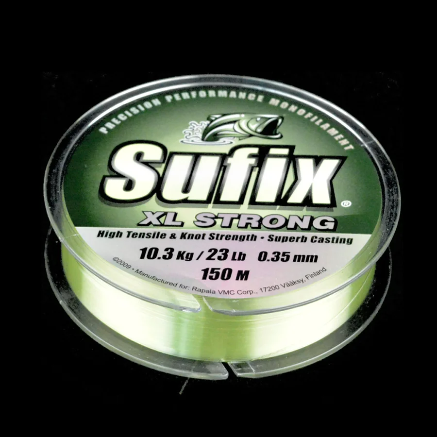 1 шт.. sufix нейлоновая леска 150 м linha de pesca monofilamento лески углеродное волокно лидер |