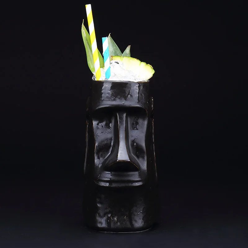 Tiki Гавайская кружка 700 мл коктейльный чай молоко пиво кофейные кружки фарфоровые