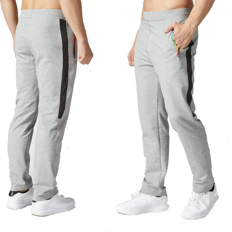 Мужские спортивные штаны дышащие Хлопковые Штаны для бега и фитнеса 3/4 дюйма 2019 |