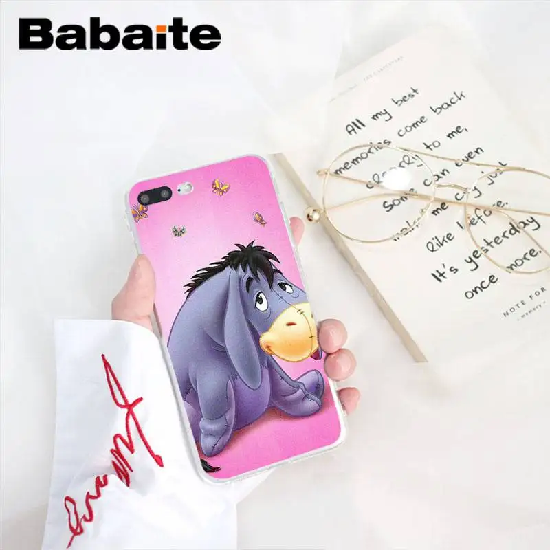 A9 Babaite Baby Eeyore Donkey специальный чехол для телефона для iPhone 8 7 6 6S Plus 5 5S SE XR X XS MAX 10 11 11pro 11promax - Цвет: A9