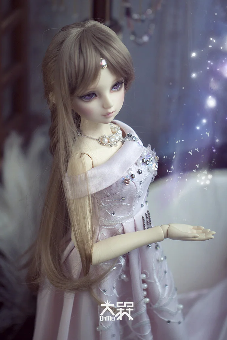

Big sale BJD wigs long curly hairs available for 1/3 BJD SD DD doll accessories doll wigs