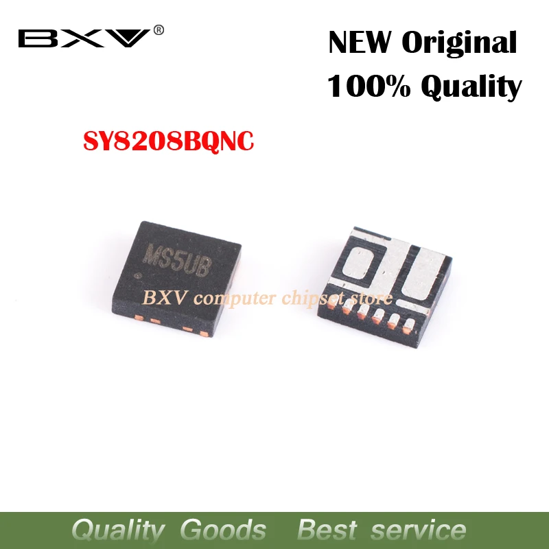 10 шт. SY8208BQNC SY8208B SY8208 MS3VM MS4BB MS5BC новый оригинальный чип для ноутбука QFN Бесплатная