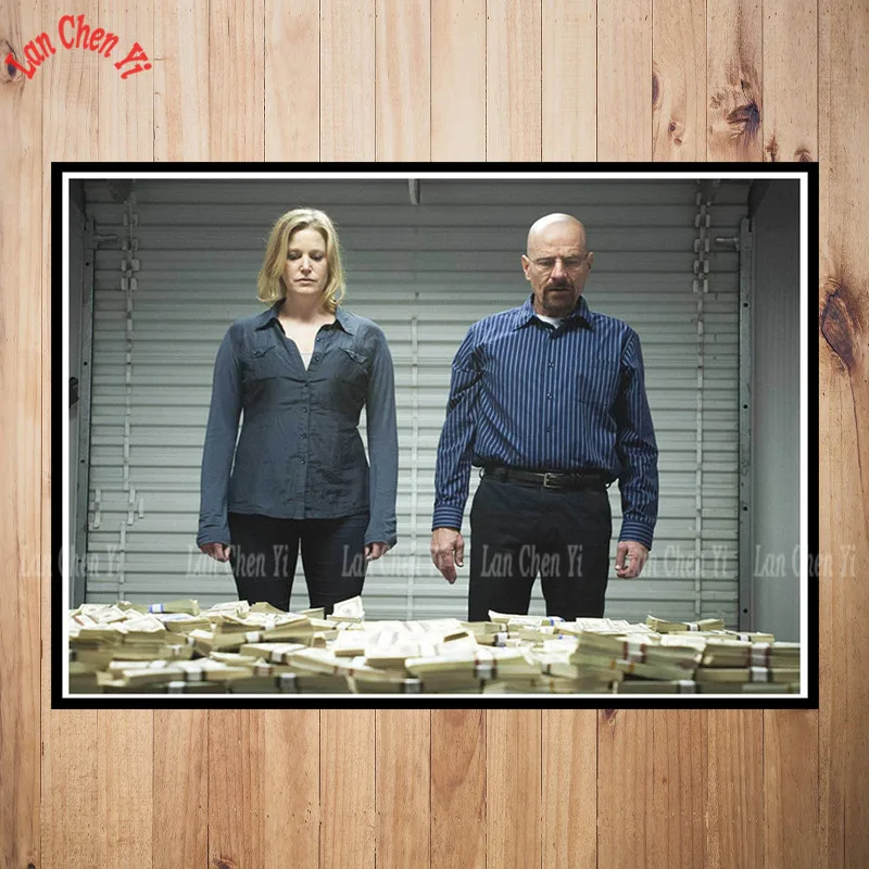 Breaking Bad бумага с покрытием Плакат Бар Кафе Винтаж Высокое качество печати рисунок ядро декоративная живопись