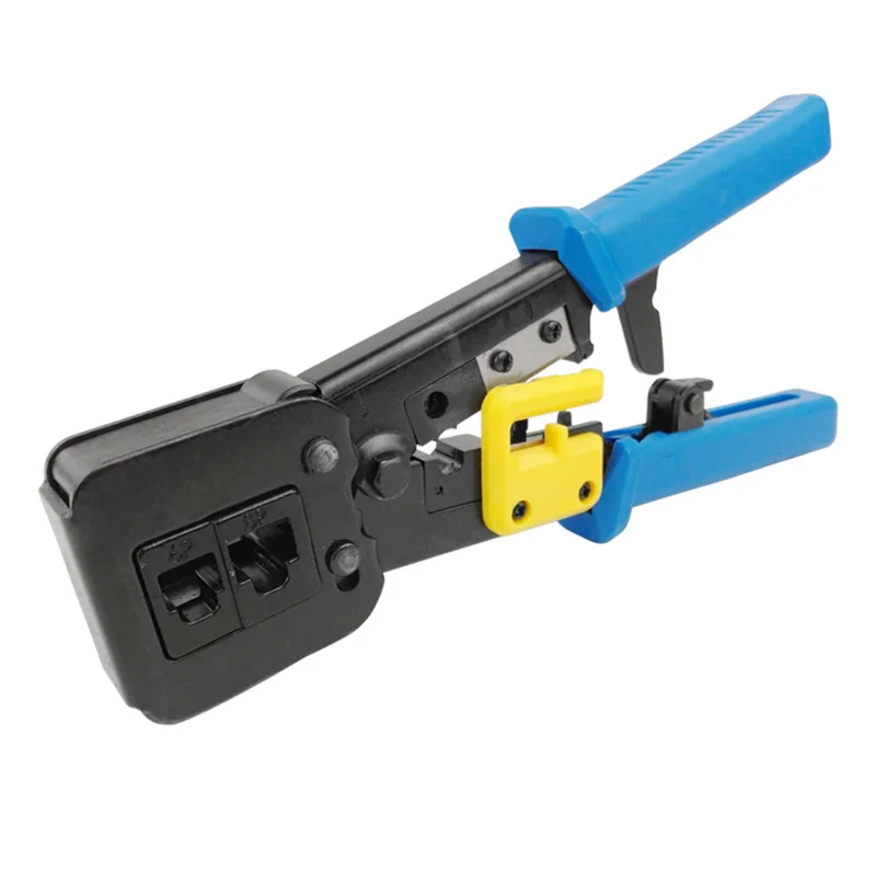Сетевые инструменты EZ RJ45 обжимной инструмент для кабелей для зачистки RJ12 cat5 cat6 Зажимные клещи Щипцы Зажим клипер Многофункциональный комплект