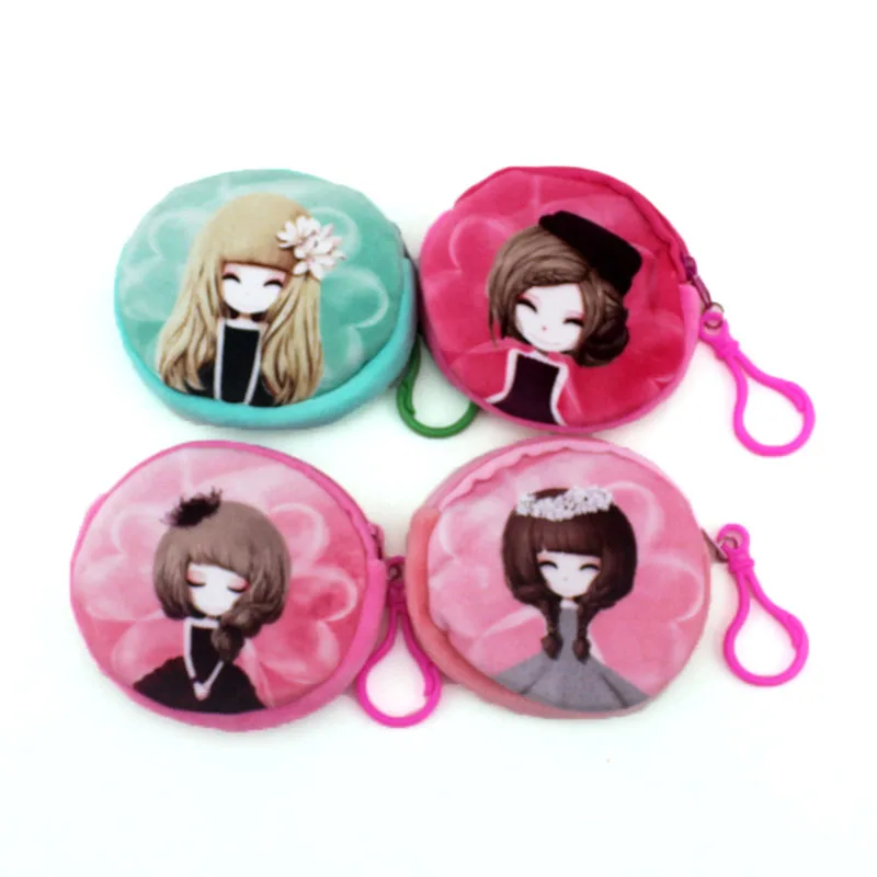 2017 Новый красивый милый кошелек для монет 8 см * Детская мини сумка хранения