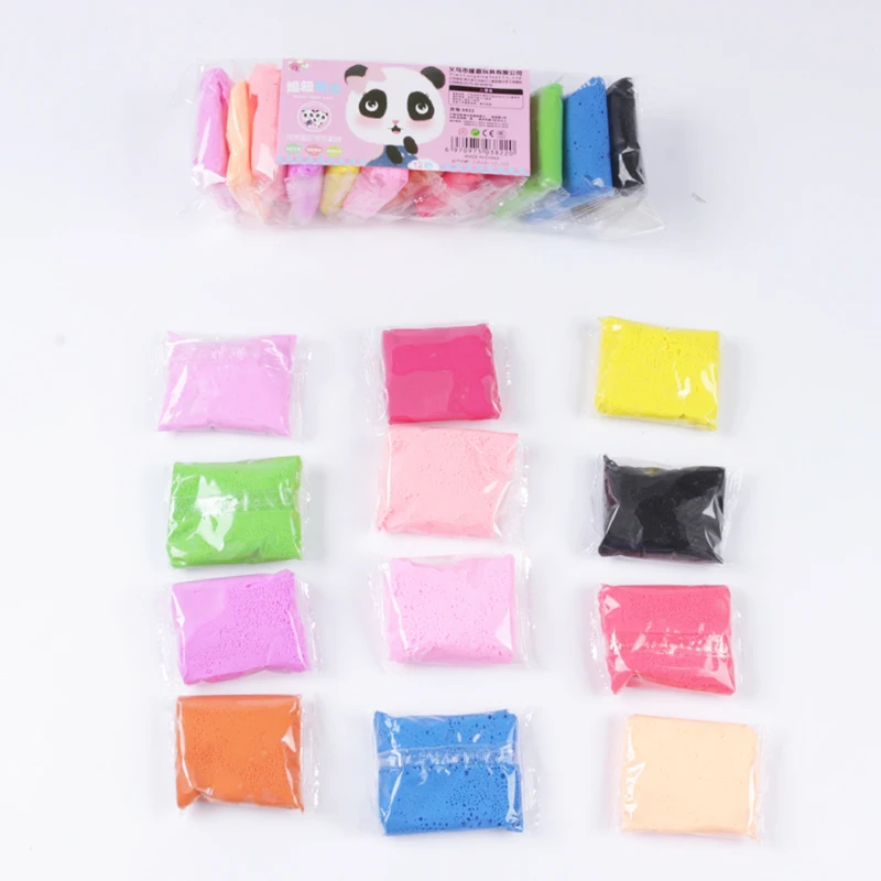 Slime Toys слизи сухой воздух Playdough светильник мягкое моделирование Fimo Полимерная глина прыгающий Пластилин «сделай сам» Обучающие игрушки для игр подарки