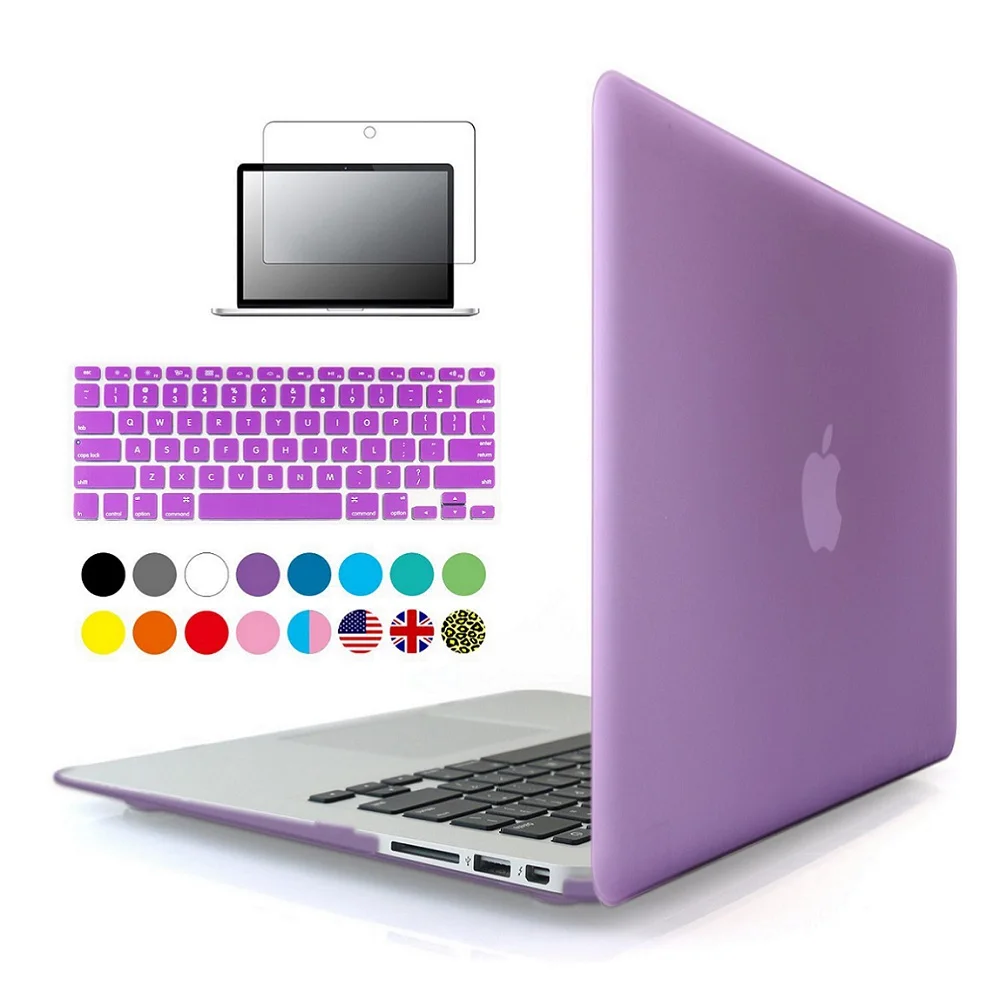 Матовый чехол 3 в 1 для Apple macbook Air Pro Retina 11 12 13 15 дюймов защита book 6 4 Touch bar A1706 A1707 |