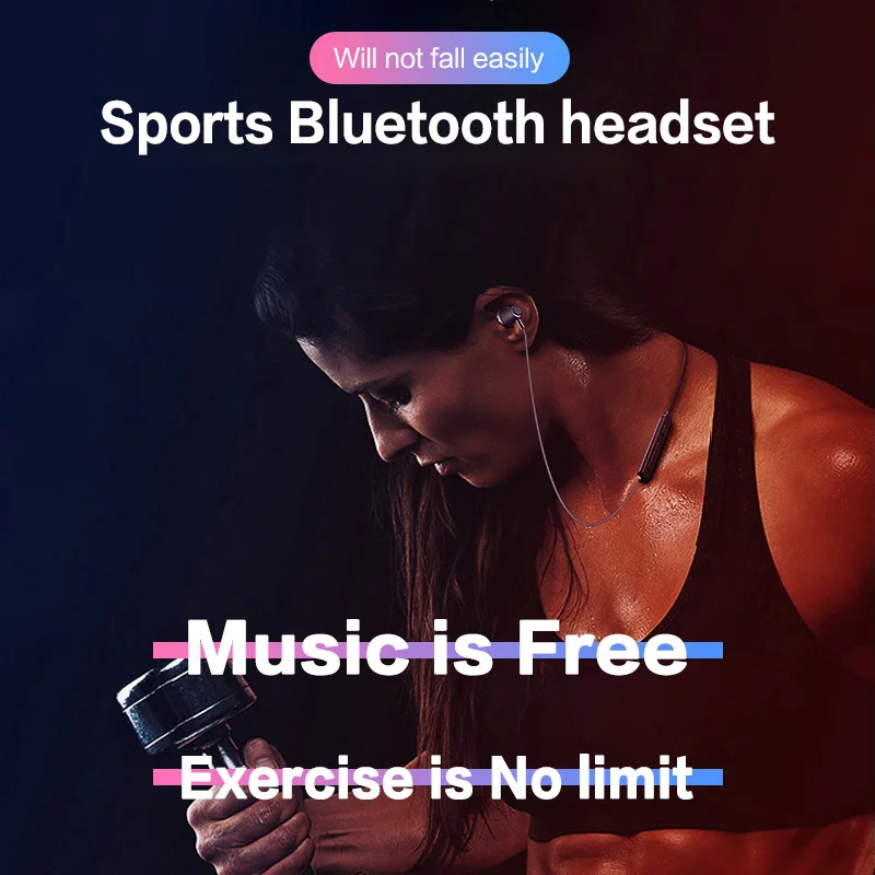 OKSJ C3 Спортивная bluetooth гарнитура Hi Fi водонепроницаемые беспроводные наушники с