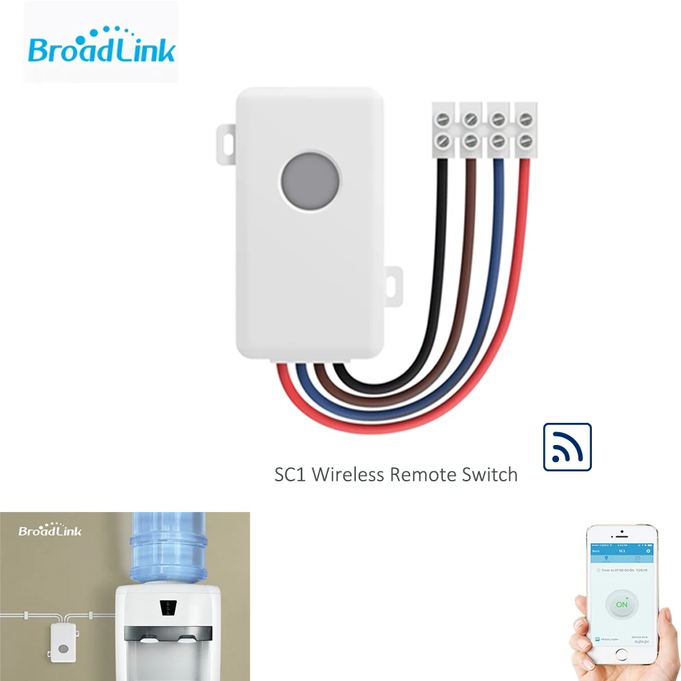 Broadlink SC1 Wifi контроллер модули для автоматизации умного дома IOS Android телефон приложение беспроводной Wifi Пульт дистанционного управления 100-250 В