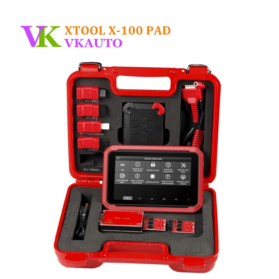 xtool X100 Pad планшет ключ программист X-100 с адаптером EEPROM поддержка специальной функции онлайн обновление