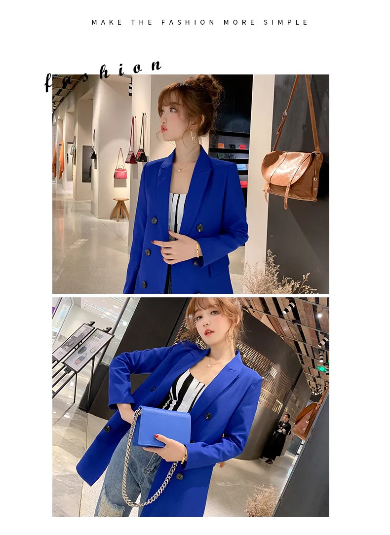 Chaquetas осенняя куртка с длинными рукавами женские формальные пальто зеленые черные однотонные офисные рабочие длинные женские куртки 5025 80