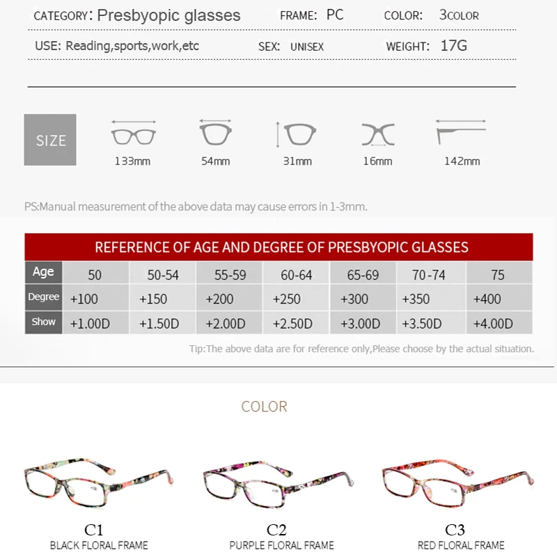 TOEXPLORE ore Модные женские очки для чтения мужские портативные пресбиопические Очки
