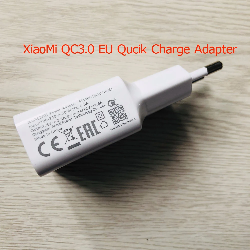 Xiammi ЕС быстрый заряд 3 0 QC3.0 силовой адаптер Зарядное устройство для A1 A2 lite 8 SE pro 6 6X5
