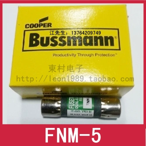 

[SA]US Bussmann Fuses FUSETRON fuse FNM-5 5A FNM-4 4A 250V--10PCS/LOT