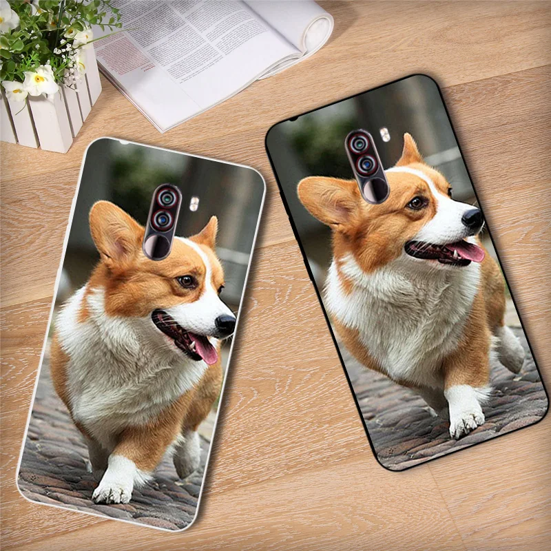 6.18 inch for Xiaomi Pocophone F1 Luxury Black Matte Cover Clear Silicone Soft TPU OKAY Phone Cases |