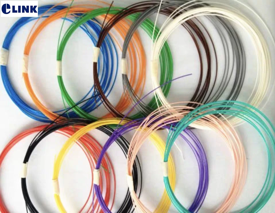 1000mtr 0.9mm tighted glasvezelkabel G652D Singlemode gekleurde kabel blauw orange wit grijs bruin fiber draad 1km ELINK 1000mtr 0.9mm tighted glasvezelkabel G652D Singlemode gekleurde kabel blauw orange wit grijs bruin fiber draad 1km ELINK