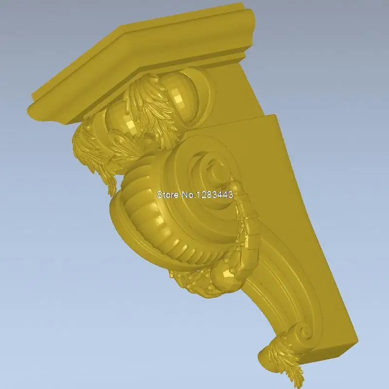 Высокое качество новая 3D модель для ЧПУ мебель украшение резная фигура