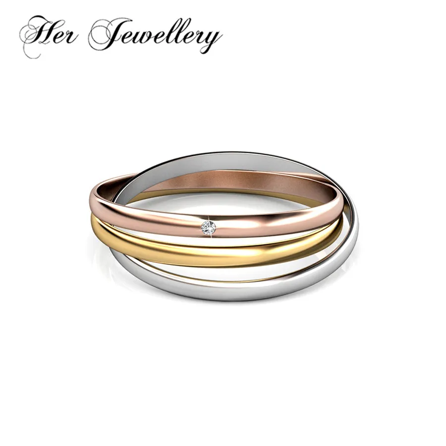 Her Jewellery Браслет Девушка и женщины ювелирные изделия латунь с покрытием 3 цвета