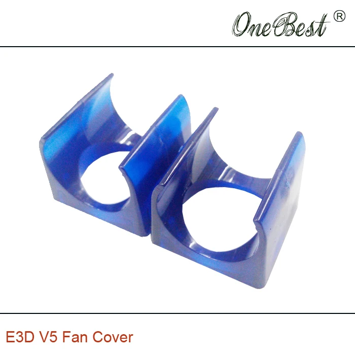 Крышка вентилятора 2 шт./лот E 3D V5 пластиковая крышка с помпоном под давлением