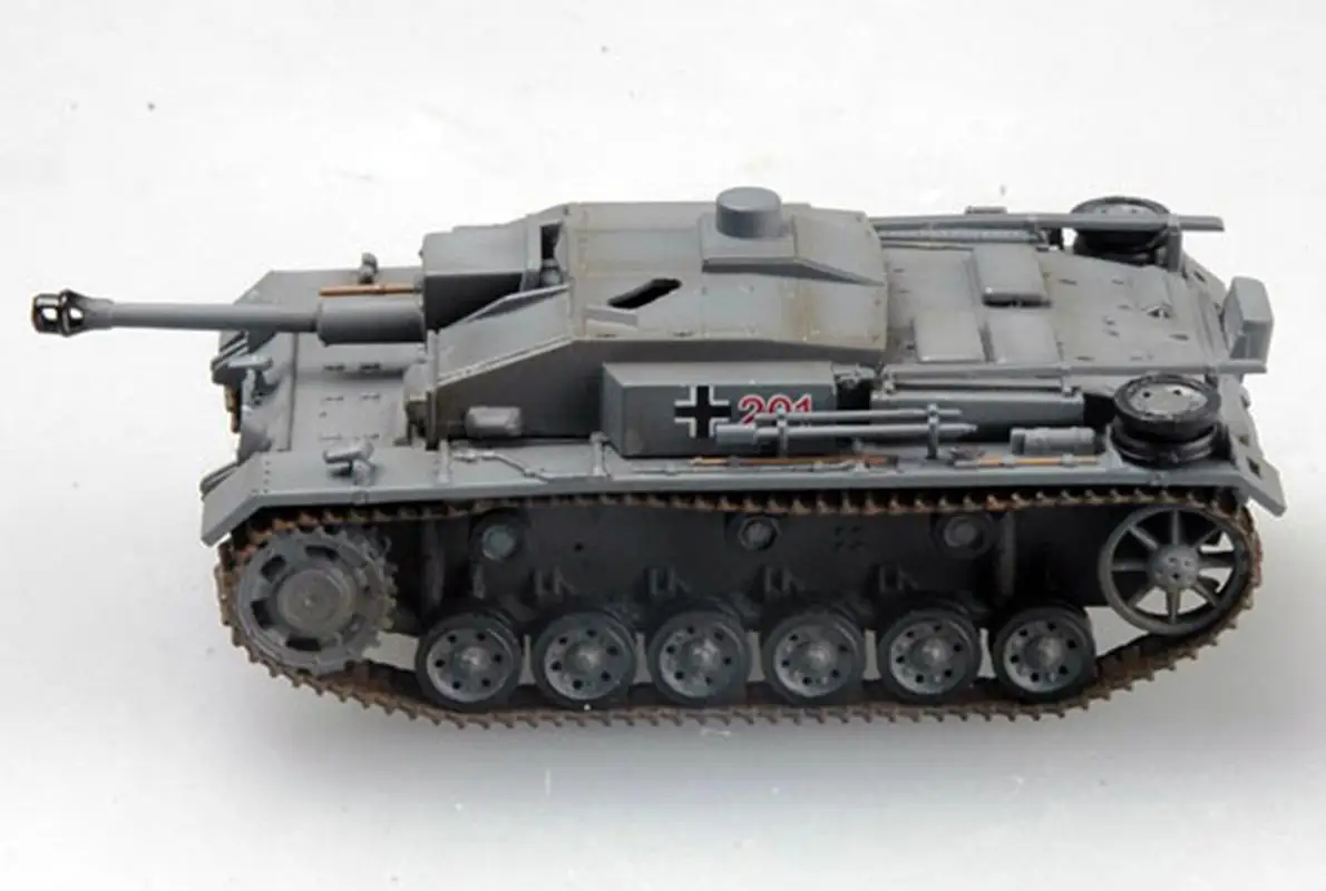 Второй мировой войны Германия StuG III F abt 201 штурмовой пистолет Танк 1942 1/72 без литья