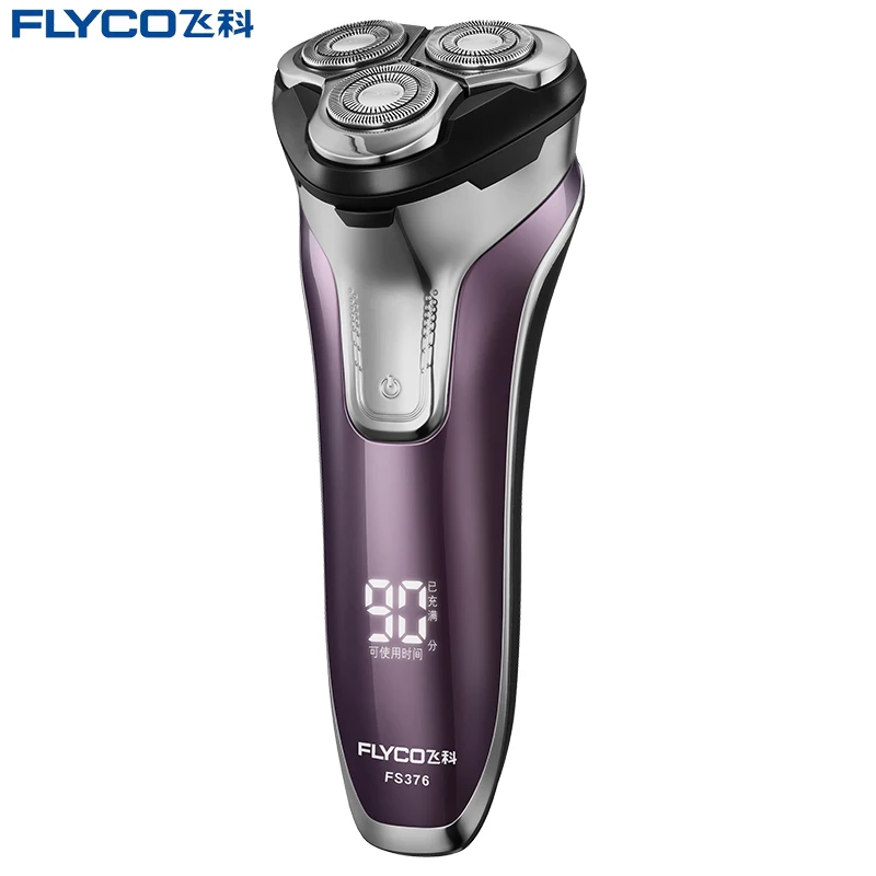 Профессиональная бритва flyco fs376 для мужчин плавающая 3d портативная электрическая