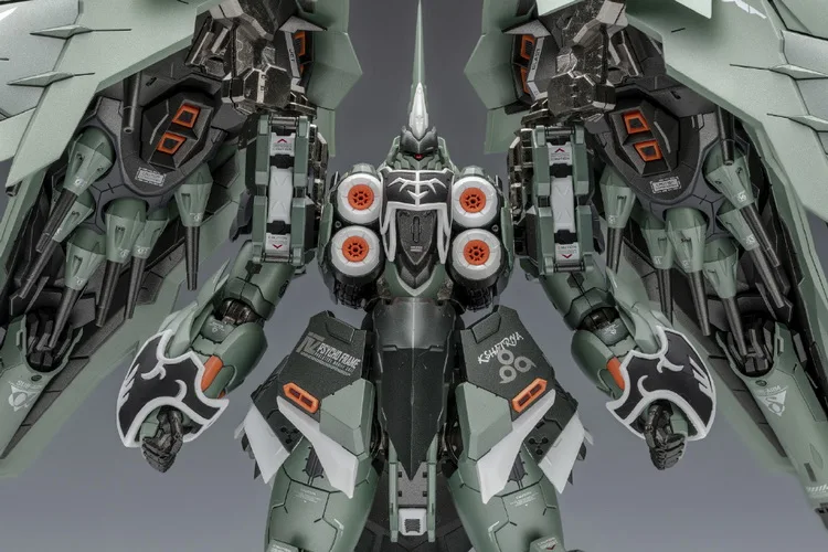 Стальной Легенда Гандам модель MB 1/100 NZ-666 Kshatriya(готовая) Мобильный костюм детские игрушки