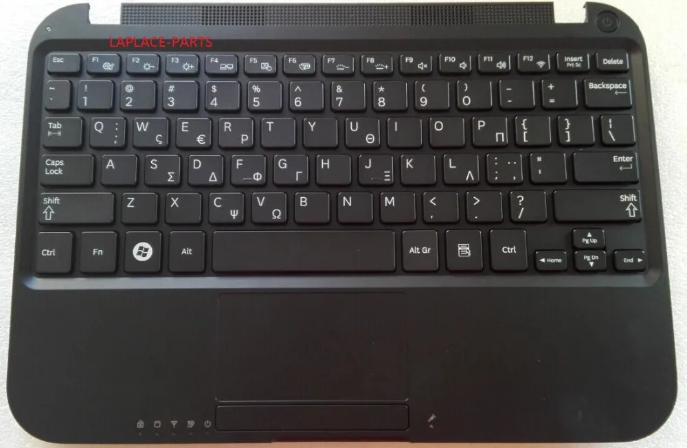 Новая Оригинальная клавиатура GK/греческая для Samsung N310 N315 с подставкой рук и
