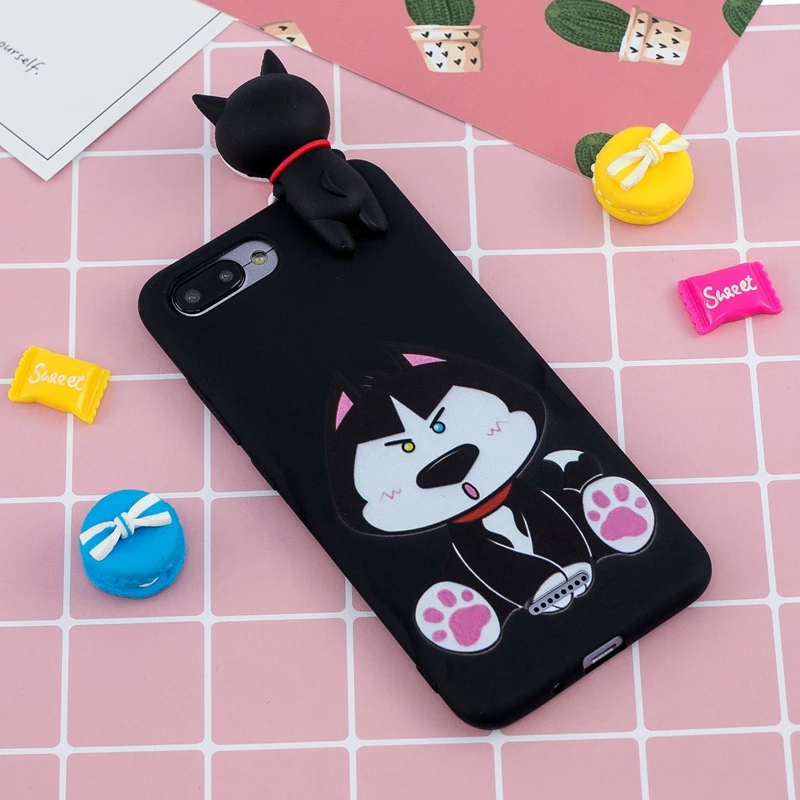 Soft TPU Cartoon Case For Xiaomi Redmi 6A Silicone 3D Doll Toys Candy Cover |